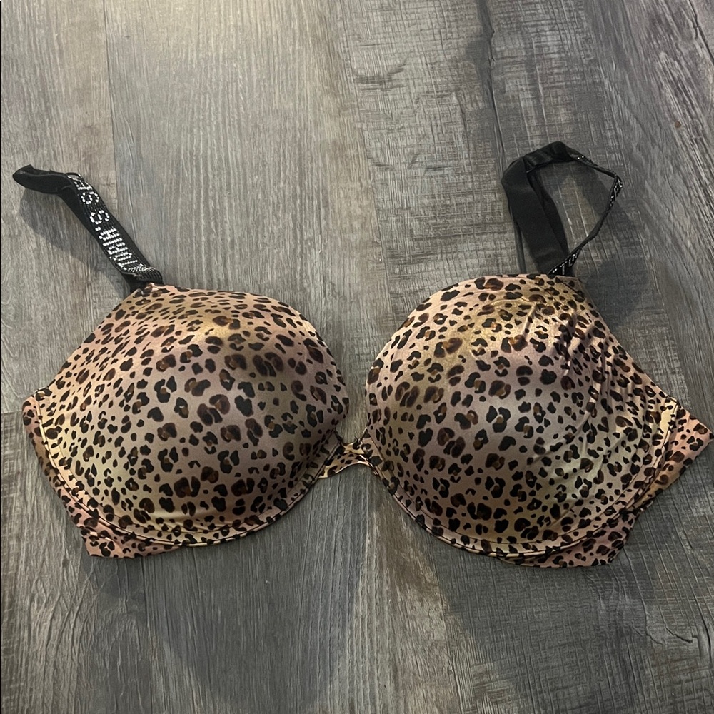 Victoria's Secret Animal Print Push-Up Bra